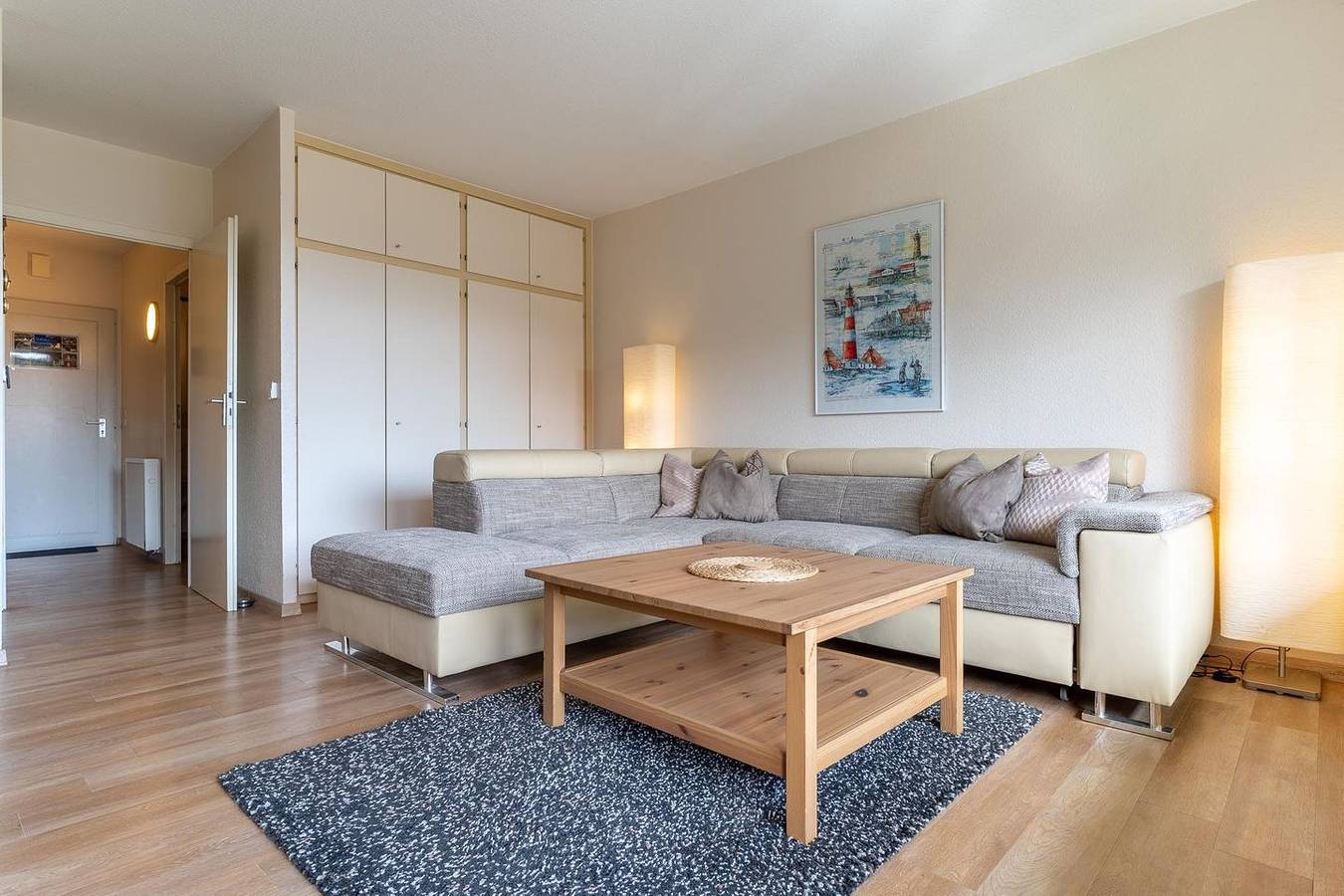 Ganze Wohnung, Schöne zentrumsnahe 41qm große Wohnung im 1. Og in St. Peter-Bad, St. Peter-Ording