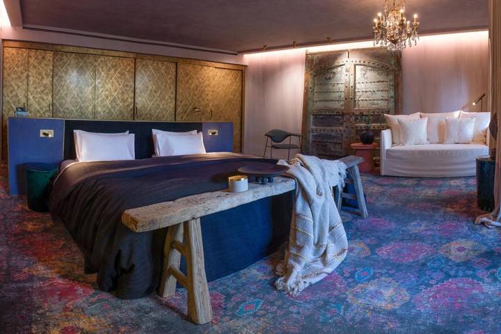 Hôtel pour 3 personnes, avec Terrasse et Jardin