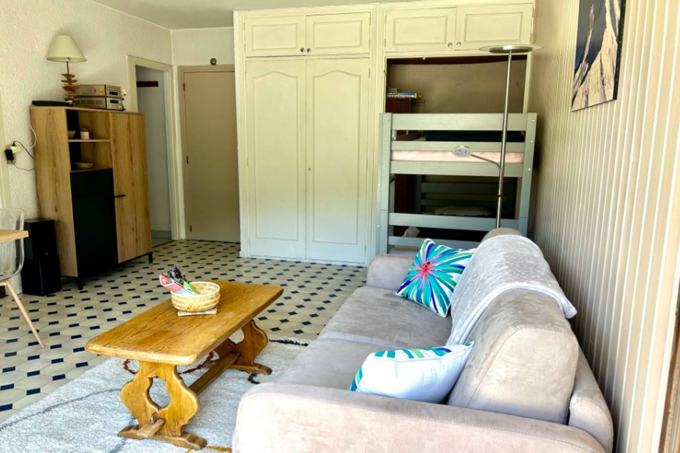 Studio entier, Appt Montagnard Avec Terrasse  in Saint-Chaffrey, Serre Chevalier