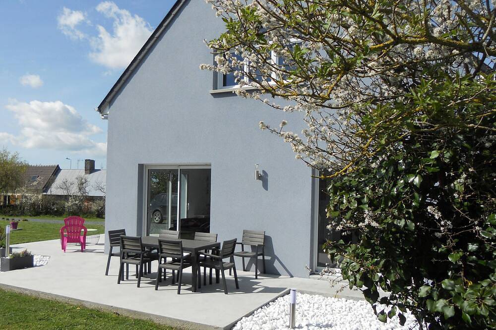 Maison Bord De Mer En Normandie - Proche Portbail Sur Mer Et Carteret in La Haye (Manche), Région de Coutances