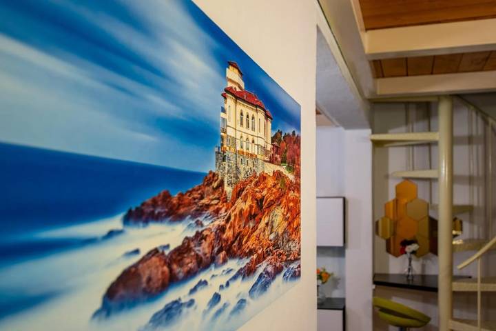 Loft per 4 persone, con panorama e terrazza, con animali domestici a Livorno