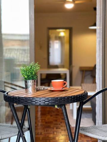 Gîte pour 5 personnes, avec terrasse et vue, animaux acceptés à Tudela