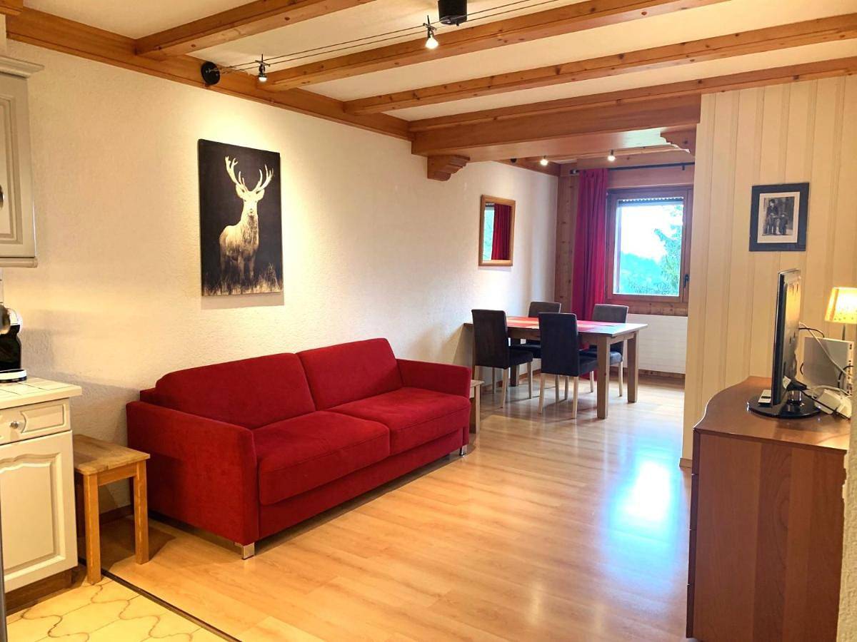 Ganze Wohnung, Apartment with Mountain View in Leysin, Alpes Vaudoises