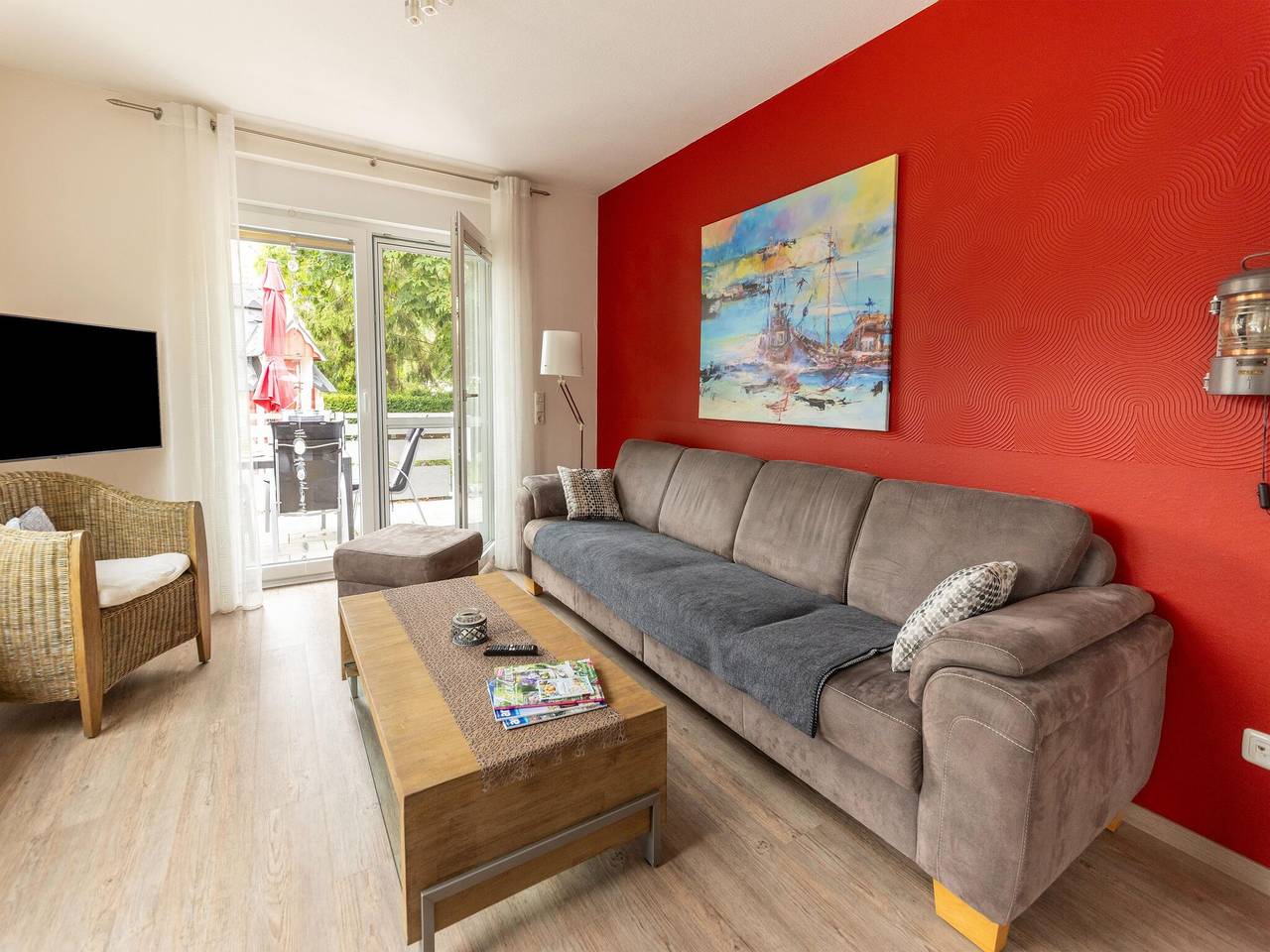 Modernes Ferienhaus mit Sauna in Wiek am Meer in Wiek, Ruegen