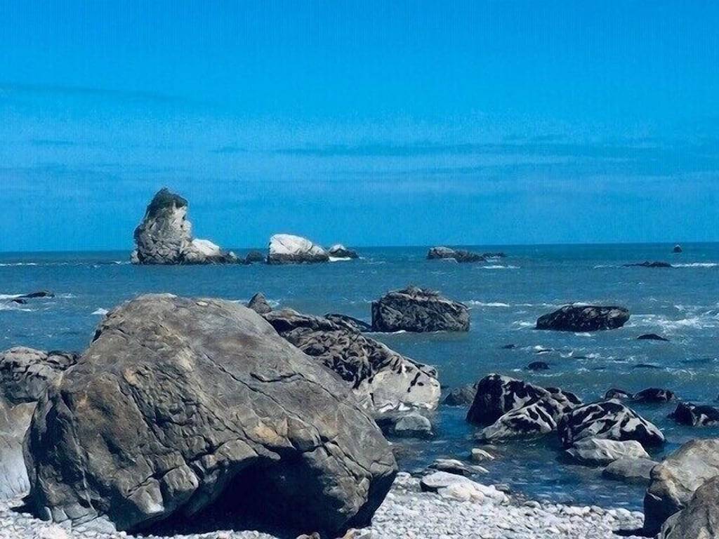 Nestled in the beautiful New Zealand bush a classic Kiwi bach. in West Coast (Neuseeland)