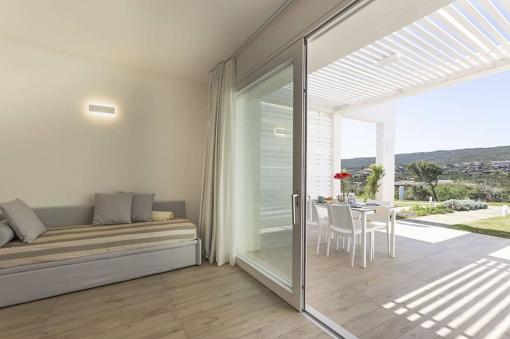 Apartamento entero, Bonito apartamento para 4 personas con piscina, Wifi, A/C, Tv, terraza y mascotas permitida in Spiaggia La Pelosa, Stintino