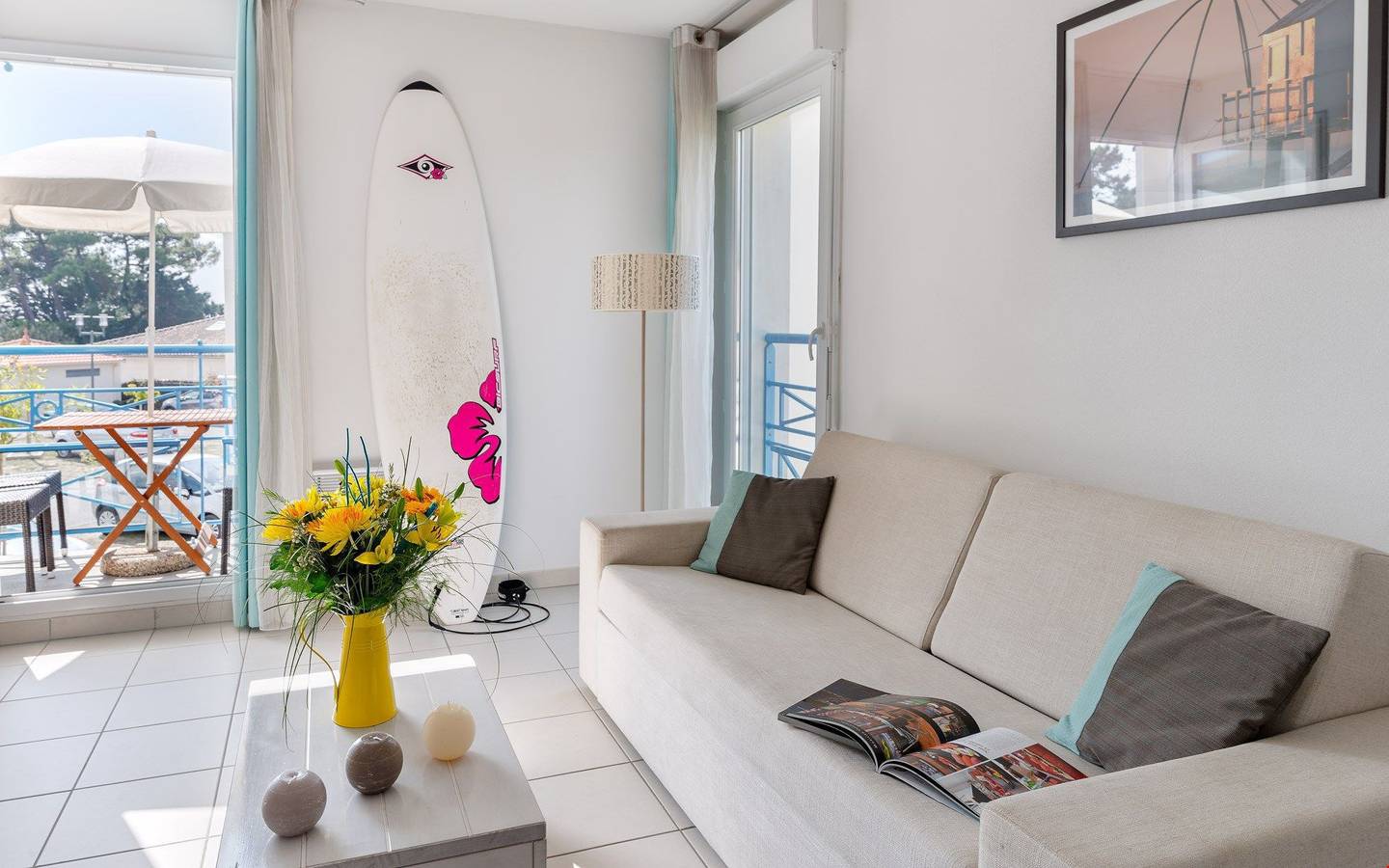 Ganze Wohnung, Ferienwohnung für 4 Personen mit Pool in Saint-Palais-sur-Mer, Côte de Beauté