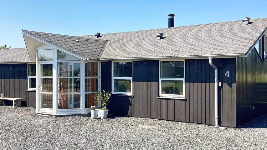 Ferienhaus für 7 Personen, mit Terrasse und Whirlpool, mit Haustier in Kvie Sø