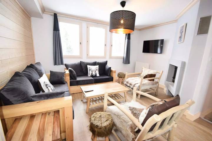 Chalet pour 10 personnes, avec vue dans Plagne Villages