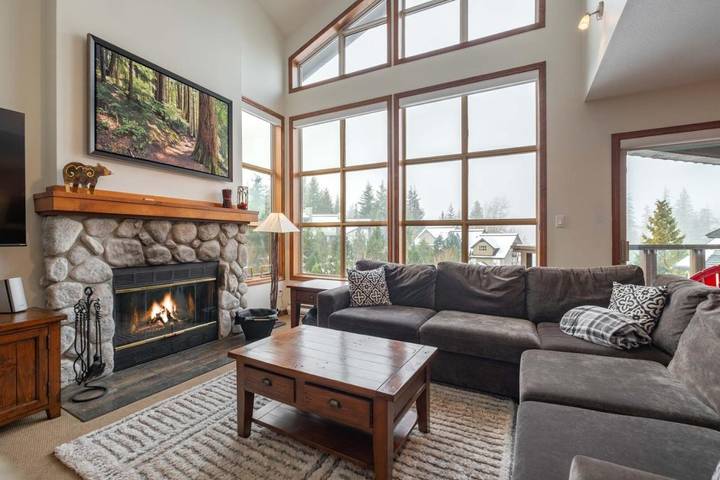 Ferienhaus für 8 Personen, mit Balkon in Whistler