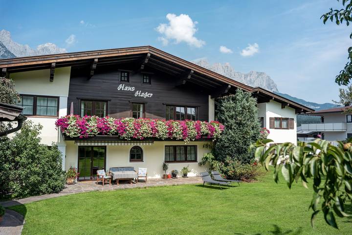 Ferienwohnung für 4 Personen, mit Balkon und Garten