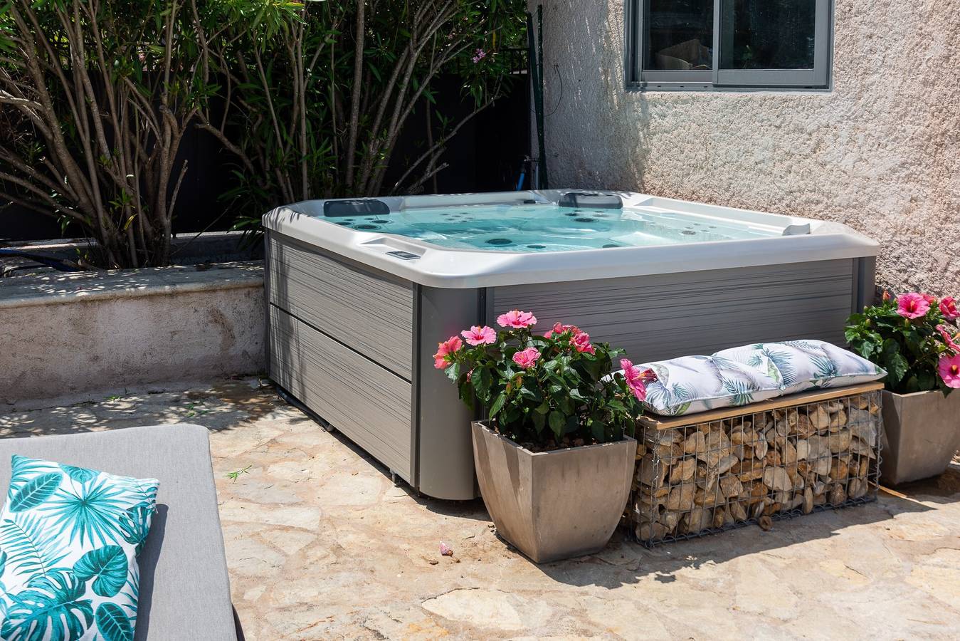 Villa „Le Panorama d’Azur – Pool“ mit Meerblick, Wlan und Klimaanlage in Valbonne, Mittelmeerküste (Frankreich)