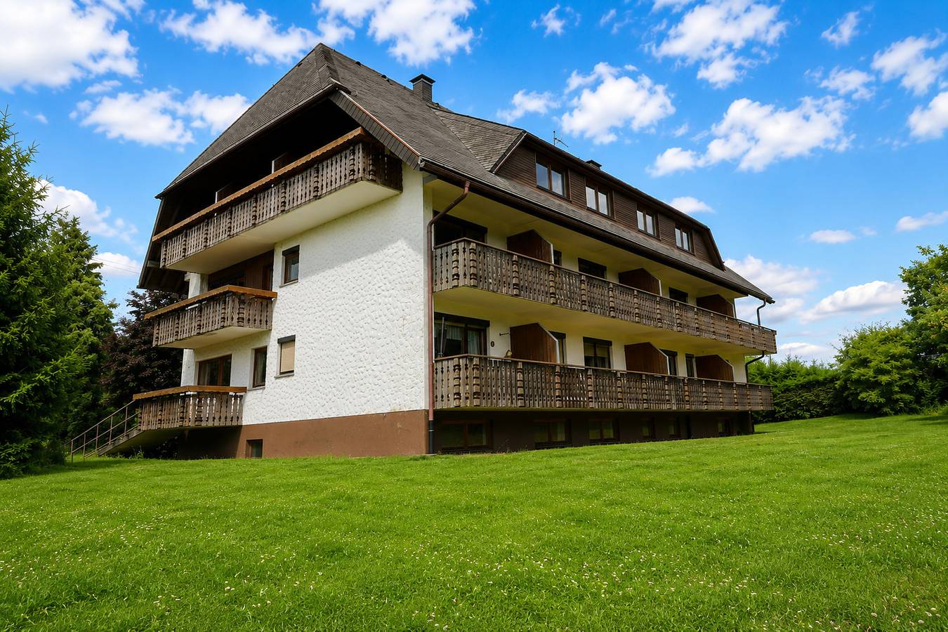 Ganze Ferienwohnung, Ferienhaus Anita -  Wohnung "Hofebene" mit Sauna in Lenzkirch-Kappel in Kappel (Lenzkirch), Lenzkirch