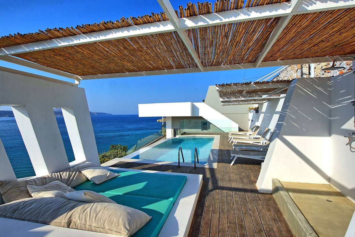 Villa für 8 Personen mit Terrasse in Almyrida, Chania und Umgebung