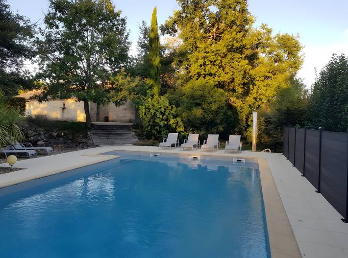 Ferme pour 6 personnes, avec jardin dans le Lot-et-Garonne