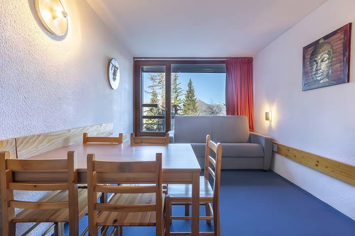 Studio entier, Studio "Lauzieres 10 Arc" avec balcon et Wi-Fi in Arc 1800, Bourg-Saint-Maurice