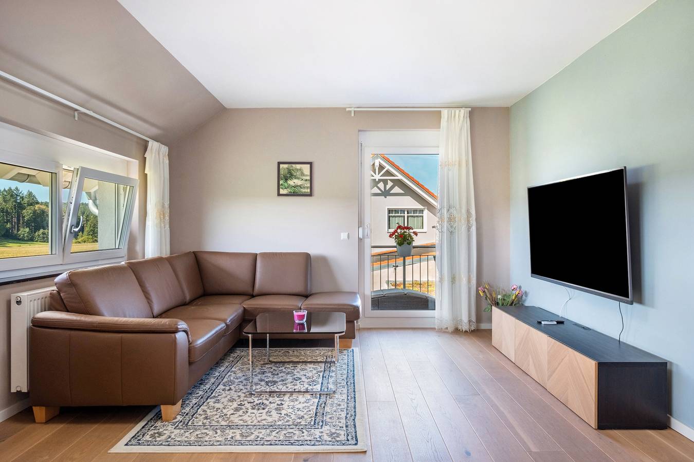 Ganze Wohnung, Apartment 'Haus Rosengarten' mit Balkon und Wlan in Friedenweiler, Südschwarzwald