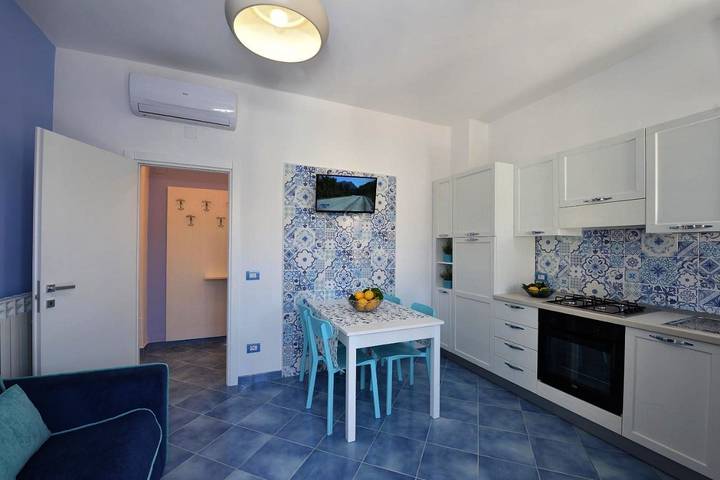 Ferienwohnung für 6 Personen, mit Balkon und Terrasse sowie Ausblick