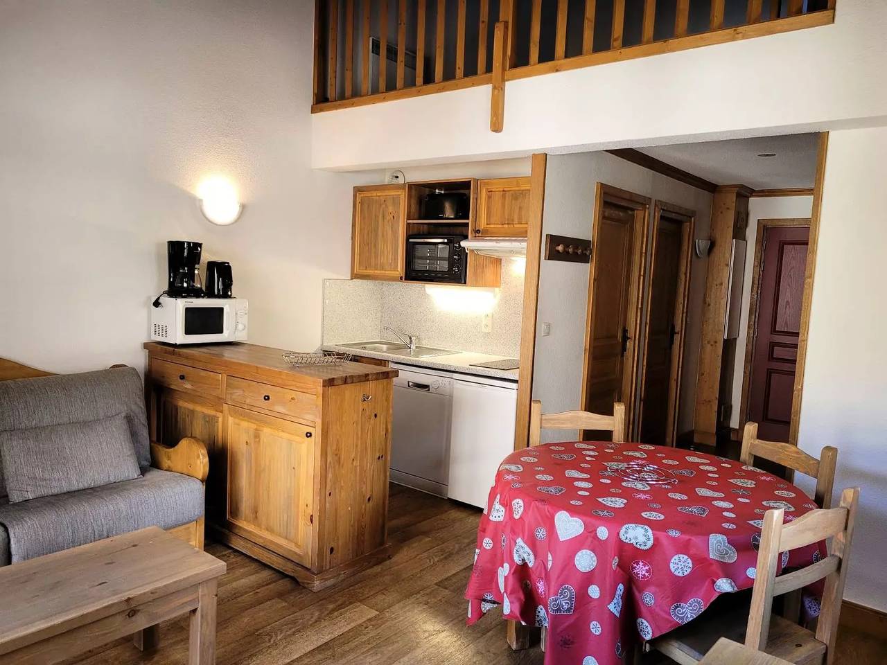Ganzes Studio, Studi mezzanine warm in Bessans, Region Saint-Jean-de-Maurienne