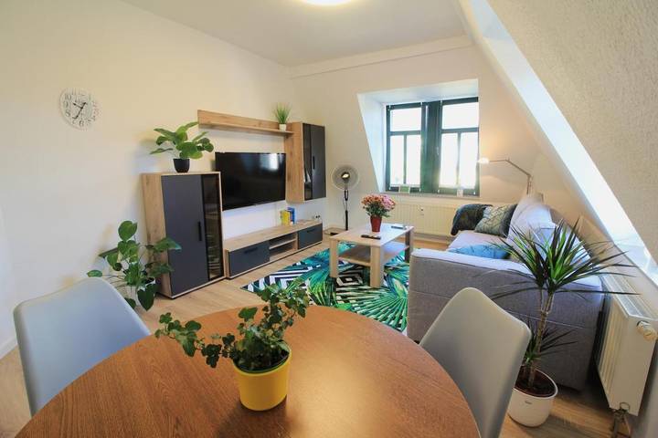 Ferienwohnung für 6 Personen, mit Terrasse in Pieschen-Nord/Trachenberge