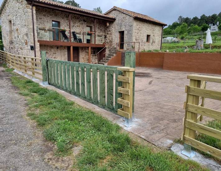 Casa de vacaciones para 4 personas, con vistas y jardín, Se admiten mascotas en Provincia de Lugo - 2