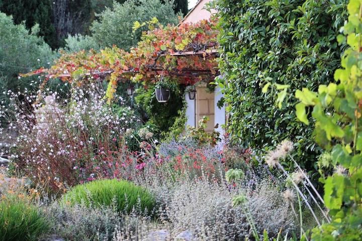Location de vacances pour 2 personnes, avec piscine ainsi que vue et jardin à Armissan - 3