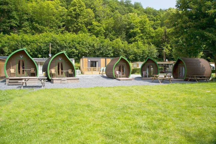Camping für 2 Personen, mit Terrasse und Garten sowie Ausblick in Luxemburg