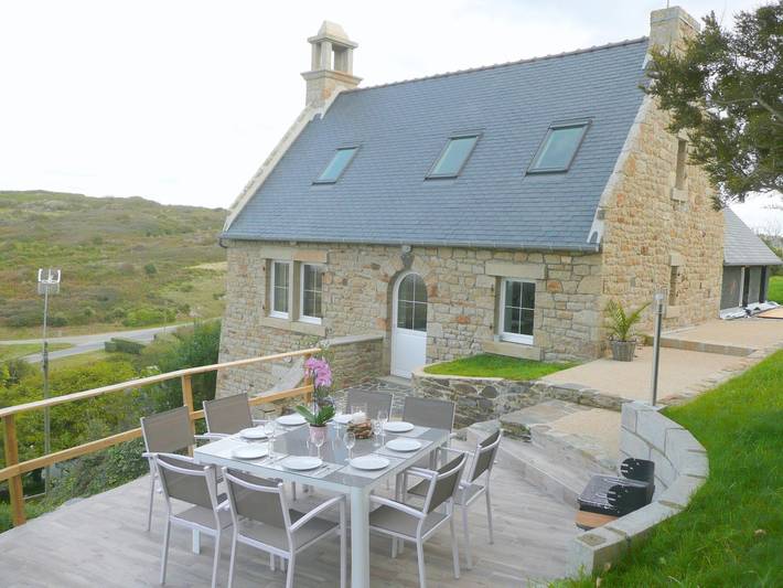 Maison de vacances pour 8 personnes, avec terrasse à Plonévez-Porzay