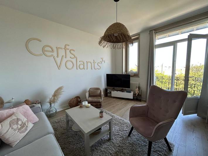 Gîte pour 4 personnes, avec Balcon dans Casino de Berck sur Mer