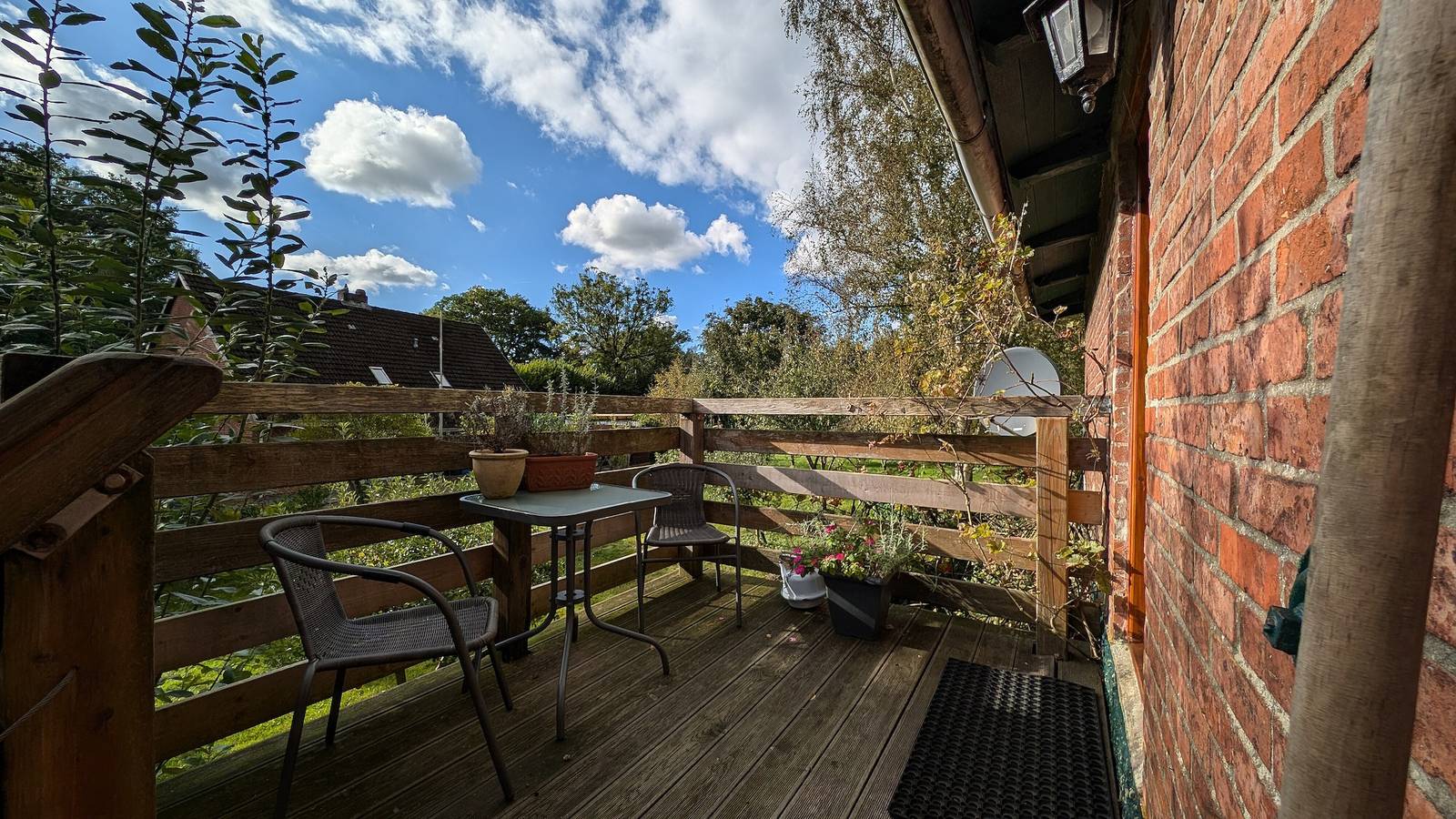 Ganze Wohnung, Ferienwohnung 'Kleines Quickborn' mit Balkon und Wi-Fi in Quickborn (Dithmarschen), Sankt Michaelisdonn und Umgebung