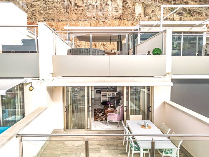 Ferienwohnung für 2 Personen, mit Balkon und Garten in Puerto de Mogan - 4