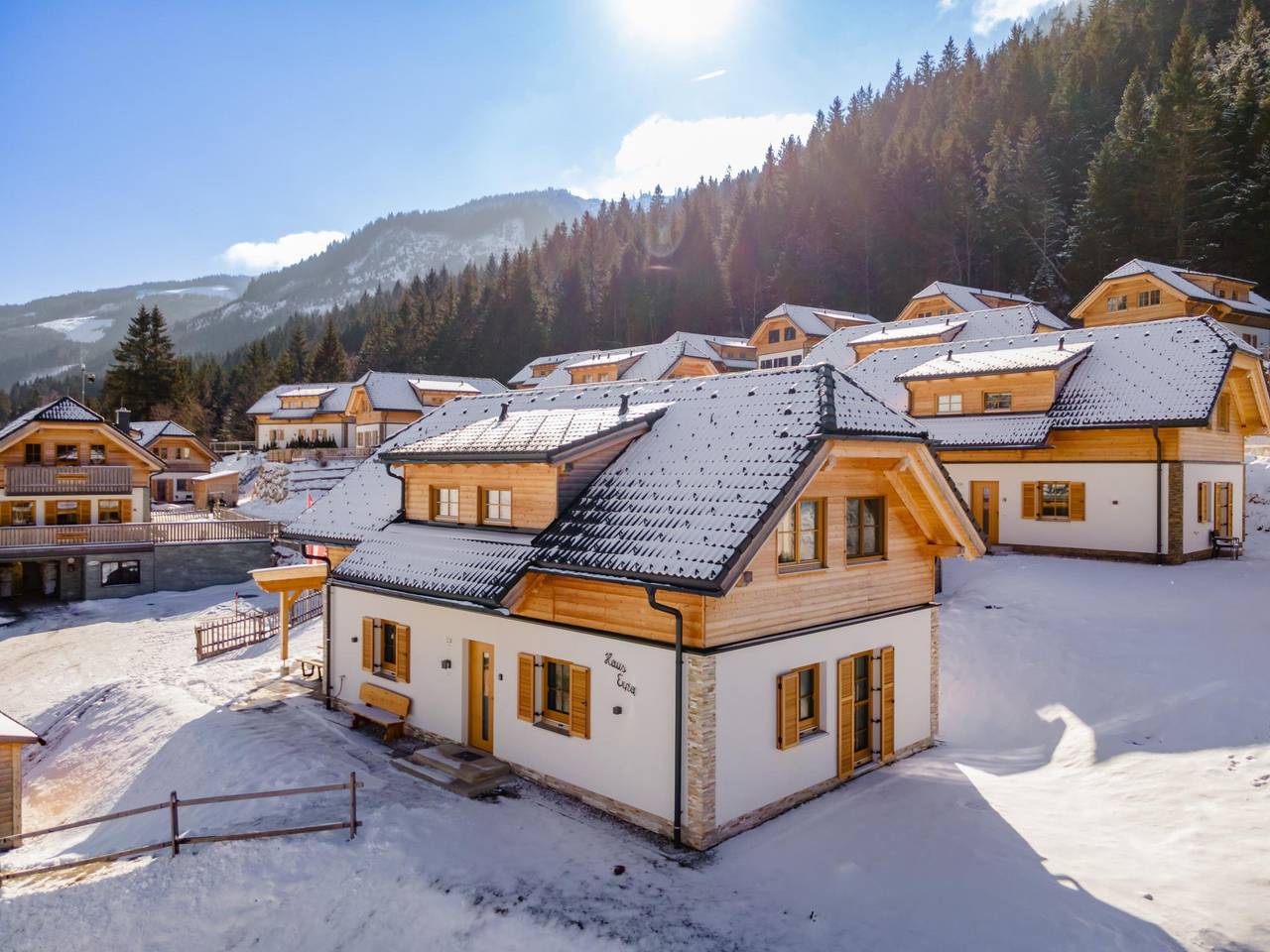 Chalet mit überdachter Terrasse, Sauna, Whirlwanne in Irdning-Donnersbachtal, Tauern