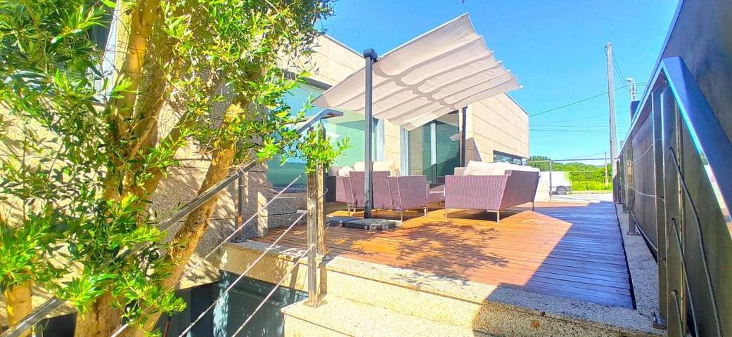 Casa rural para 8 personas, con jardín además de vistas y piscina en Cambados - 4