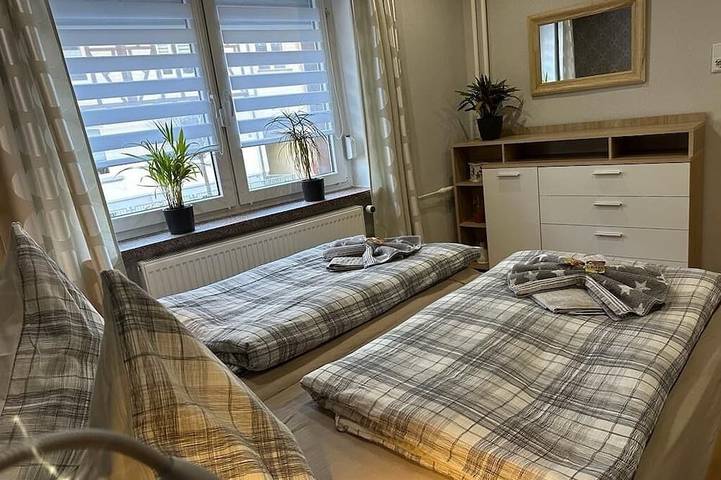 Apartamento entero, Modern vacation apartment with covered terrace in Thale, Harzvorland