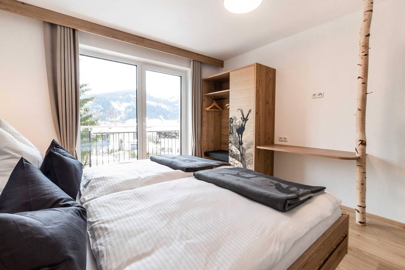 Geheel vakantieappartement, Appartement, douche en bad, Wc, 2 slaapkamers in Riezlern, Mittelberg