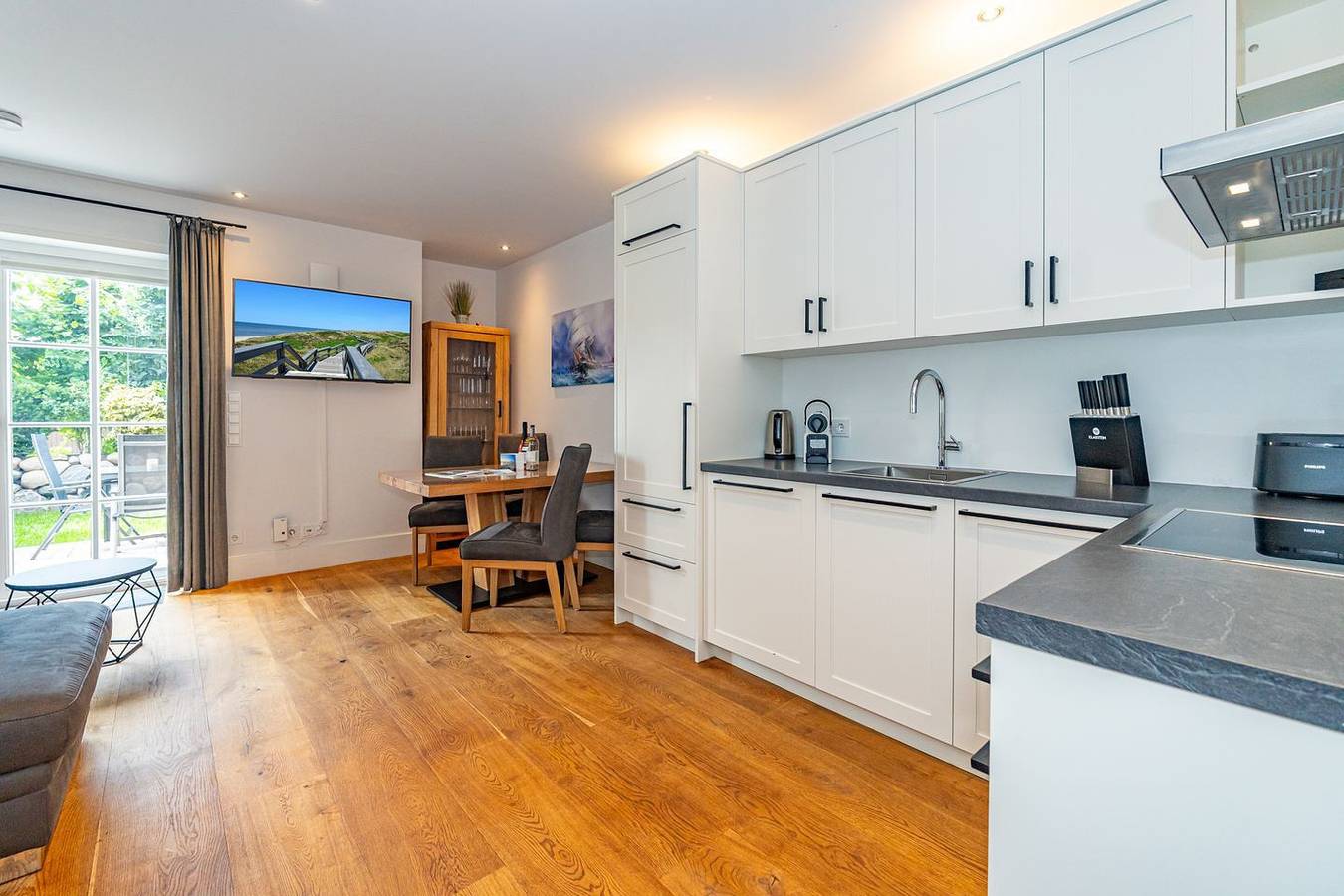Mittel-Ferienhausteil für max. 4 Personen in Tinnum, mit Sauna. in Tinnum, Sylt (Gemeinde)
