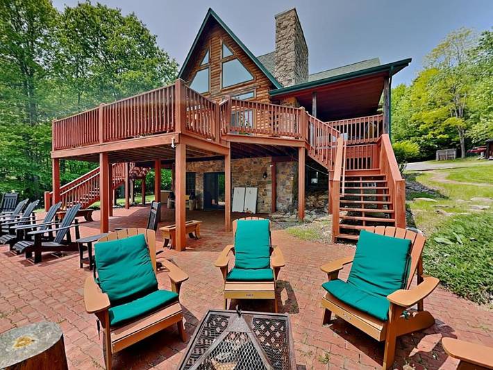 Ferienhaus für 14 Personen, mit Pool und Seeblick - 1