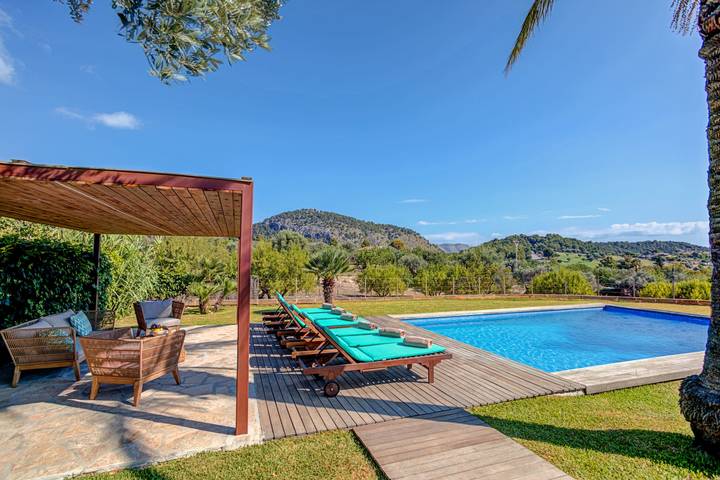 Finca mit Hund für 6 Personen, mit Balkon und Terrasse sowie Garten in Pollença - 4