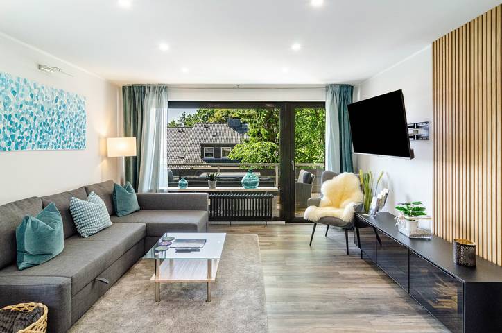 Appartement entier, Appartement 'Harzerfüllt' avec vue sur la montagne, terrasse privée et Wi-Fi in Hahnenklee, Goslar