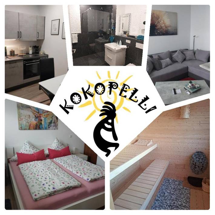 Ferienwohnung für 2 Personen, mit Sauna und Garten