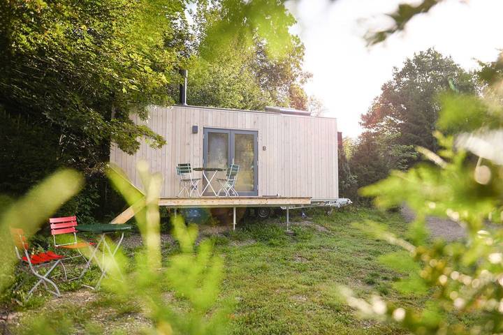 Ferienhaus für 4 Personen, mit Ausblick und Terrasse sowie Sauna im Harz