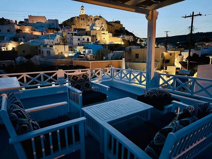 Villa voor 4 personen, with balkon and zwembad as well as whirlpool op Santorini