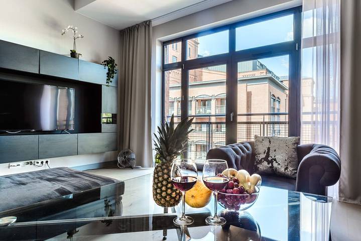 Cały apartament, Lumina modern loft on Tymienieckiego in Łódź, Województwo łódzkie