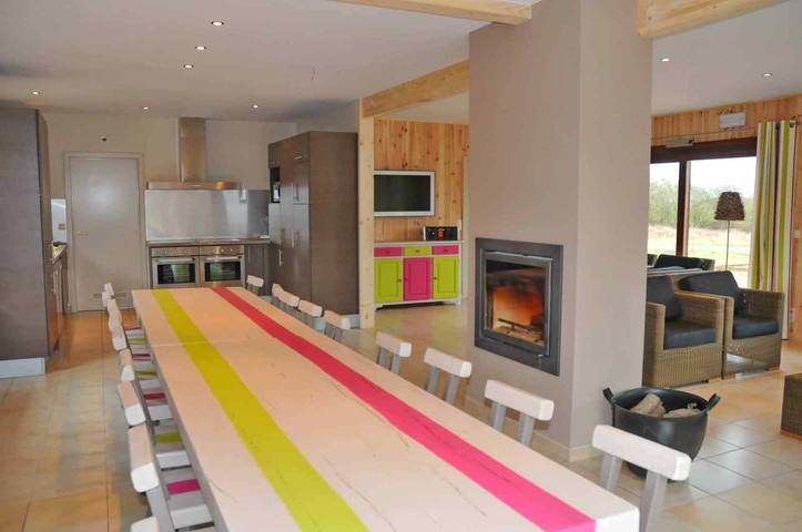 Gîte pour 18 personnes, avec sauna ainsi que terrasse et jardin à Houyet - 2