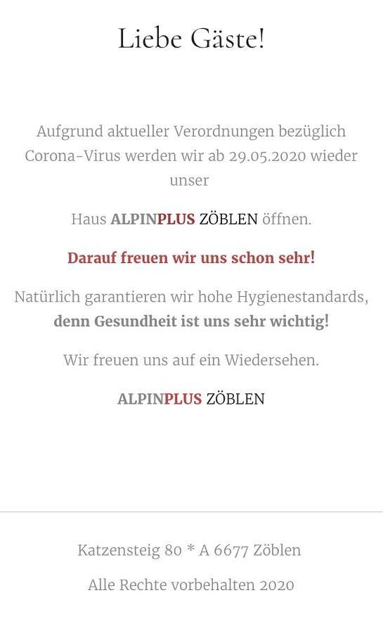 Ganze Wohnung, Alpinplus in Zöblen, Allgäuer Alpen (Österreich)