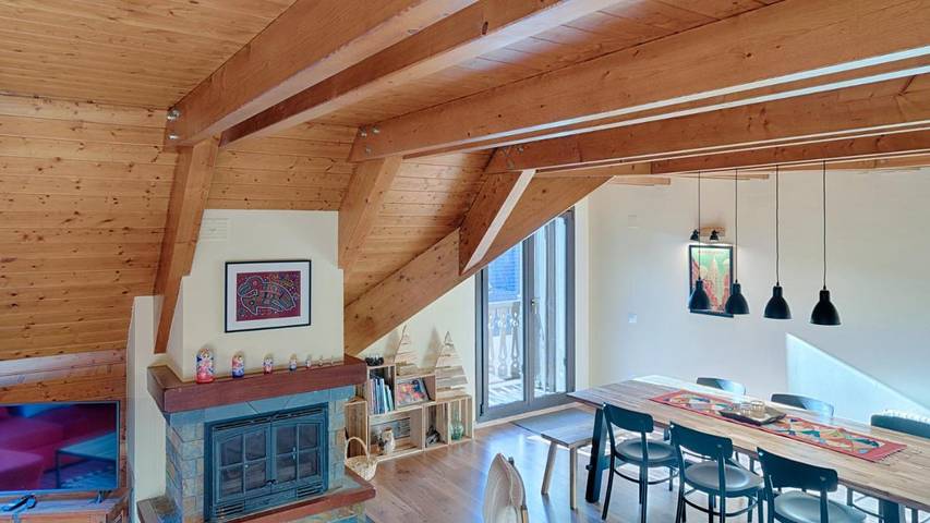 Vacation rental for 6 people, with Balcony and View in Les
