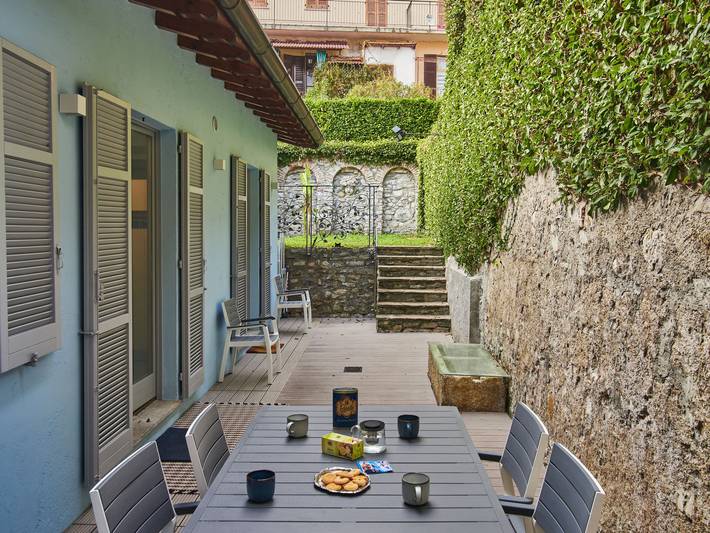 Ferienwohnung für 4 Personen, mit Terrasse und Garten