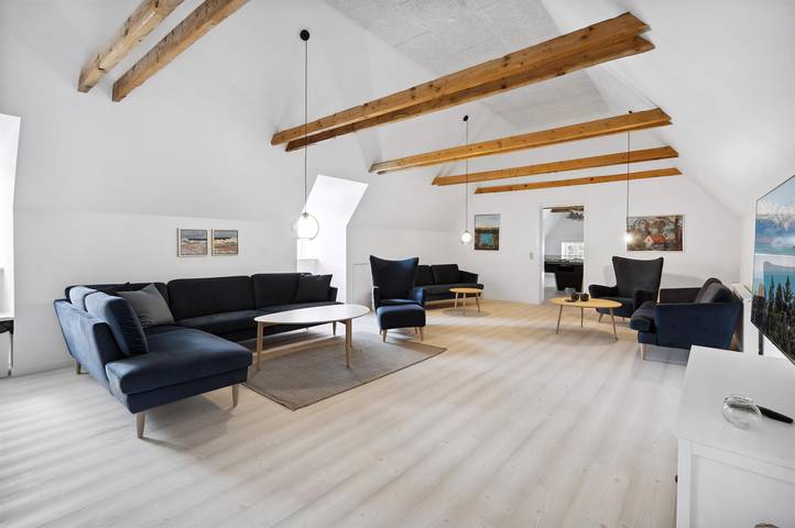 Ferienhaus für 16 Personen, mit Terrasse und Sauna sowie Garten, mit Haustier in Højer - 4