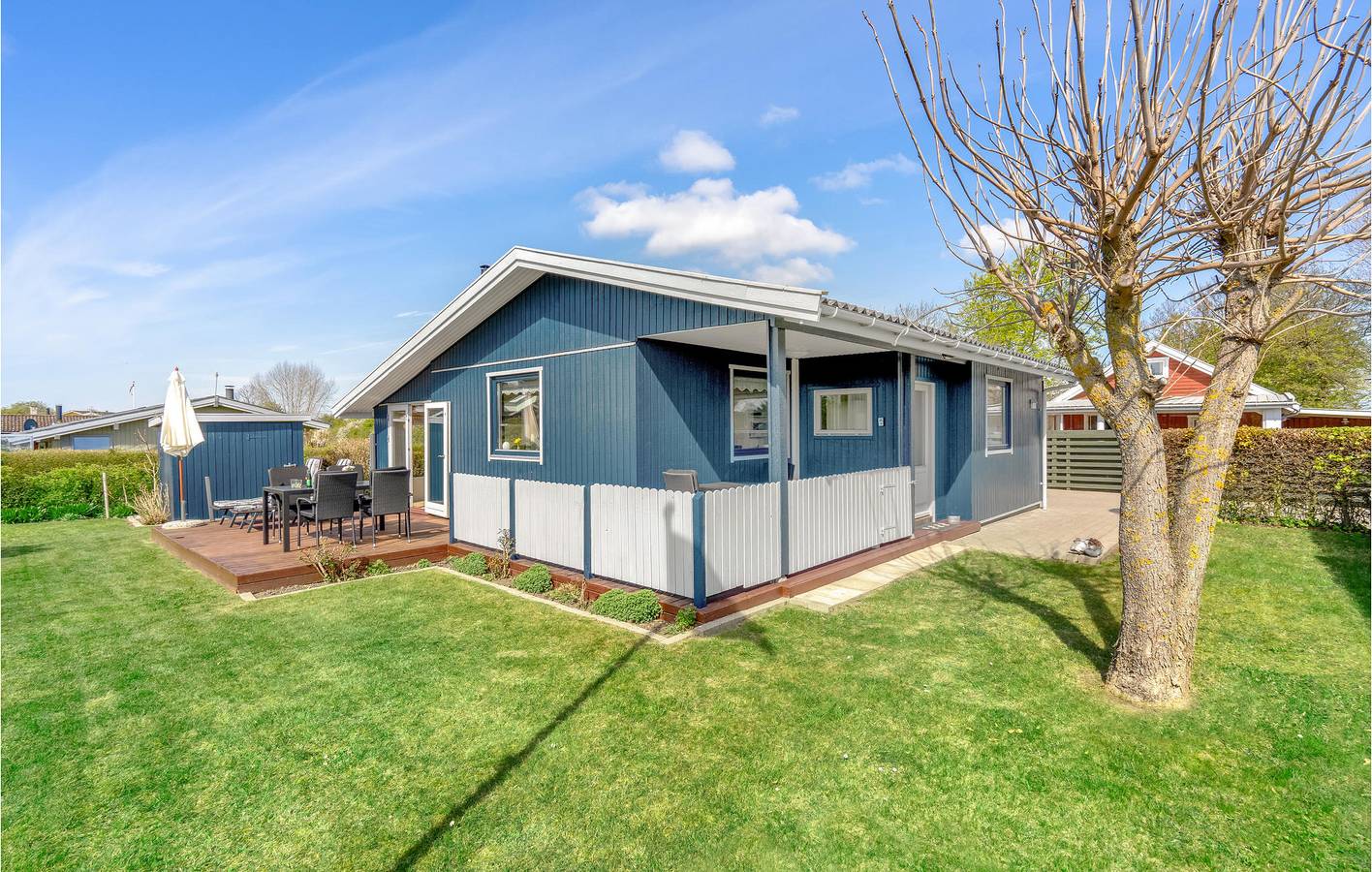 Ferienhaus für 6 Personen mit Terrasse in Karrebæksminde, Schwedische Ostsee