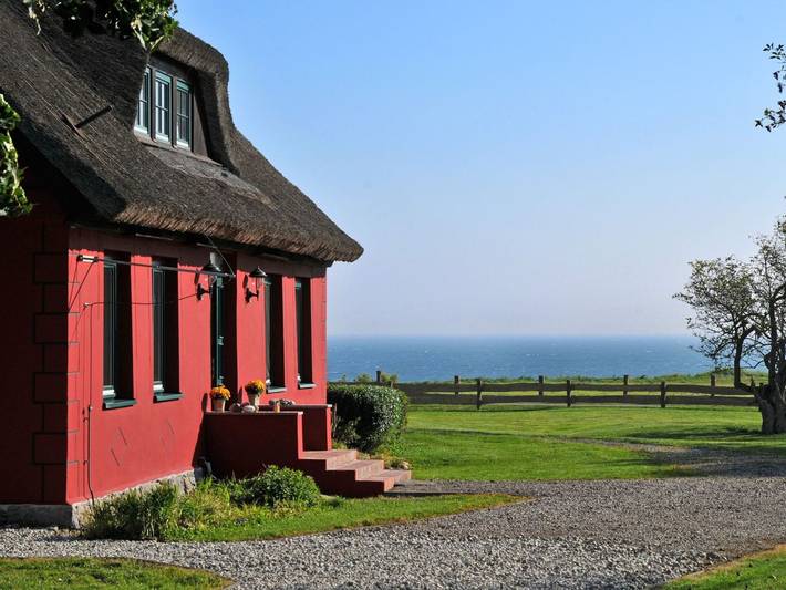 Ferienwohnung für 4 Personen, mit Sauna und Balkon, mit Haustier in Putgarten